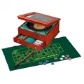 Produktbild: Roulette Set - Holzkassette - Wurzelholzdesign