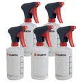 Produktbild: 5x Würth Universal Sprühflasche 500ml Handsprüher Drucksprüher Pumpflasche