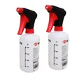 Produktbild: 2x Würth 500ml Sprühflasche unbefüllt Handsprüher Pumpsprühflasche 0891502002