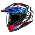 Produktbild: HJC RPHA 60 Dakar MC21 White Red Blue Gr. M Motorradhelm Endurohelm