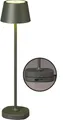 Produktbild: Northpoint Tischleuchte LED Akku Tischlampe mit Ladestation max. 45cm hoch warmweiße dimmbar