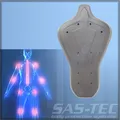 Produktbild: SAS-TEC viscoelastischer Rückenprotektor SC-1/16 für Motorradjacke 54 cm lang