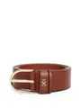Produktbild: Tommy Hilfiger Ledergürtel ESSENTIAL EFFORTLESS 3,5 cm breit Damengürtel, 3,5 cm breit, casual und Jeans, ovale Einfachdornschließe