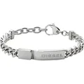 Produktbild: Diesel Herren Armband STACKED Edelstahl 20 cm - Silber