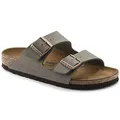 Produktbild: Birkenstock Classic Arizona Birko-Flor, Unisex-Erwachsene Pantoletten, Grau (Stone), 44 EU