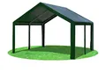 Produktbild: Stabilezelte Partyzelt 4x4m Modular Pro PE ohne Seitenteile Grün