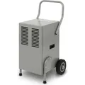 Produktbild: EBERTH Bautrockner Leistung 50L / Tag, Entfeuchtungsgerät mit 1% Schritten von 20% - 90% RH einstellbar, Gewerbe-Luftentfeuchter - Grau
