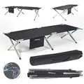 Produktbild: 24MOVE® Feldbett Campingbett bis 180 kg In-und Outdoor Camping faltbar, inkl. Tragetasche für einfachen Transport
