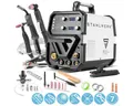 Produktbild: STAHLWERK Inverterschweißgerät CTM-250 6 in 1 Kombigerät WIG MIG MAG FLUX MMA CUT, 10 - 200 A, Packung}, 20-tlg., Einzelgerät, Synergisches Kombi-Schweißgerät MIG MAG