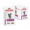 Produktbild: Royal Canin Veterinary Renal Chicken | 12 x 85 g | Diät-Alleinfuttermittel für ausgewachsene Katzen | Zur Unterstützung bei Nierenproblemen | Im Frischebeutel