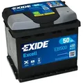 Produktbild: Exide EB500 Excell 12V 50Ah 450A Autobatterie