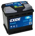 Produktbild: Autobatterie 12V 50Ah Exide Excell EB500 450A/EN Starterbatterie PKW KFZ