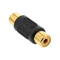 Produktbild: InLine Audio Adapter, Cinch Buchse an Cinch Buchse, vergoldet