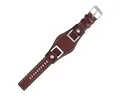 Produktbild: Fossil Uhrenarmband 24mm Leder Braun JR-1157 LB-JR1157