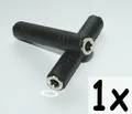Produktbild: stereo Klinken Adapter - Verbinder - 6,3mm Kupplung / Kupplung