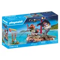 Produktbild: Playmobil Schatzbergung auf Piratenfloss (71794)