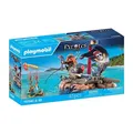 Produktbild: PLAYMOBIL® 71794 Pirates Schatzbergung auf Piratenfloss