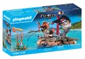 Produktbild: PLAYMOBIL Piraten Schatzbergung auf Piratenfloss 71794