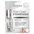 Produktbild: PODERM Nagelhärter Lack - Top Coat | Repariert und Stärkt durch Semipermanenten Nagellack Geschädigte und Geschwächte Nägel | Biotin und Keratin | Entwickelt von einem Podologen in der Schweiz