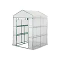 Produktbild: Parkside Gewächshaus Treibhaus mit Gitterfolie begehbar B 140 x H 200 x T 140 cm