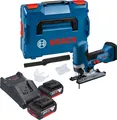 Produktbild: Bosch GST 18V-125 S Professional Akku Stichsäge 18 V 125 mm Brushless + 2x Akku 5,0 Ah + Ladegerät + L-Boxx