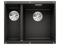 Produktbild: BLANCO SUBLINE 340/160-U | Granitspüle aus SILGRANIT schwarz | Einbauart: Unterbau | Hauptbecken rechts | für 60 cm breite Unterschränke | Ein Ausschnitt und nur einmal montiert | [55,5x46x20,2 cm]