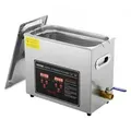 Produktbild: VEVOR Ultraschallreiniger Ultraschall Edelstahl-Reinigungsgerät 300 W, 6 L Ultraschallreinigungsgerät mit Digitaler Anzeige 0-30 Min, Reinigung Ultr