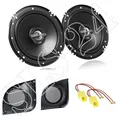 Produktbild: JVC CS-J620X  2-Wege Lautsprecher 300W für Fiat Punto (188) + Adapter Set