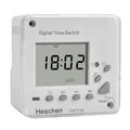 Produktbild: Heschen Digitaler LCD-Stromschalter, wöchentlich programmierbar, elektronisch, Timer-Relaisschalter, THC711A, 220–240 VAC, LED-Anzeige, CE