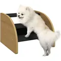 Produktbild: Hundetreppe 3 Stufen 30 cm Hoch Haustiertreppe mit Seitenwand Hunderampe für Kleine Hunde Katzentreppe Einstiegshilfe für Bett, Sofa, Couch und Auto