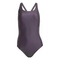 Produktbild: adidas Damen 3 Stripes C-Back Swimsuit, Aurora Black/Aurora Plum, 34