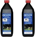 Produktbild: Söchting 2x 1L Oxydator Lösung 3% Wasserstoffperoxid | Teich Aquarium Algen