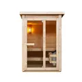 Produktbild: Sanotechnik HELSINKI Außensauna für 2-3 Personen Sauna 150x150x200 cm
