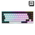 Produktbild: Sharkoon SKILLER SGK50 S3 Gaming-Tastatur Gateron Yellow weiß 4044951039180