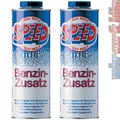 Produktbild: LiquiMoly Speed Benzin-Zusatz 2x 1L Kraftstoff Additiv 5105 Zusatz Motorpflege
