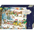 Produktbild: Puzzle-Adventskalender »Weihnachtsumzug«: 24 Tage Puzzlefreude im Advent Ko ...