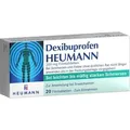 Produktbild: Dexibuprofen Heumann 200 mg Filmtabletten