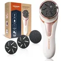 Produktbild: GRUNDIG Hornhautentferner elektrisch Hornhaut entfernen - schnell schöne Füße - Fußpflege Set mit Hochleistungsakku I Wasserdicht IPX7 I Fuß P...