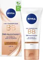 Produktbild: Nivea BB Creme 5in1 Tagespflege 24h Feuchtigkeit LSF15 getoente Gesichtscreme