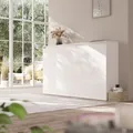 Produktbild: Schrankbett SMARTBett Classic 100x200H Weiss inkl.Taschenfederkernmatratze