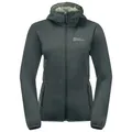 Produktbild: Jack Wolfskin - Women's Windhain Hoody - Softshelljacke Gr S grau
