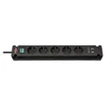 Produktbild: Brennenstuhl Bremounta 5fach + USB schwarz *DE* 3m H05VV-F3G1,5