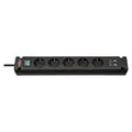 Produktbild: Brennenstuhl Bremounta 5fach + USB schwarz *DE* 3m H05VV-F3G1,5