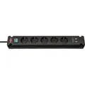 Produktbild: Brennenstuhl 1150660315 - 5-fach Steckdosenleiste - USB Ladegerät - schwarz