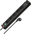 Produktbild: Brennenstuhl Bremounta Steckdosenleiste 5-Fach USB 90 Grad Schalter 3m Schwarz