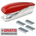 Produktbild: AKTION: LEITZ Heftgerät 5500 rot, 1 St. + GRATIS 200 Heftklammern 24/6 mit...