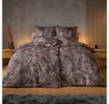 Produktbild: Estella Bettwäsche Estella Mako-Satin Bettwäsche DD 155x220 Djamal maron Farn Blätter, Mako-Satin, 2 teilig