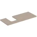 Produktbild: Geberit One Waschtisch-Platte 505295005 120 x 3 x 47 cm, Eiche/Melamin Holzstruktur, Ausschnitt links