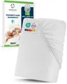 Produktbild: Spannbettlaken Wasserdicht 140x200 cm – Inkontinenz Matratzenschutz für Doppe...