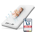 Produktbild: Ehrenkind® Kindermatratze Royal | Baby Matratze 80x200 Standard 100 by OEKO-TEX | Babymatratze 80x200 mit innovativem 3D Mesh und Hygiene Tencel Bezug wasserdicht + luftdurchlässig